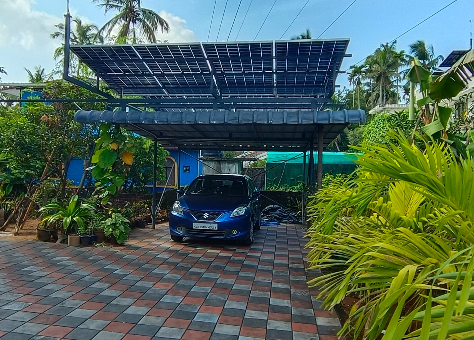 Image of 5KW ON GRID SOLAR SYSTEM project in MUKKATUKARA,THRISSUR